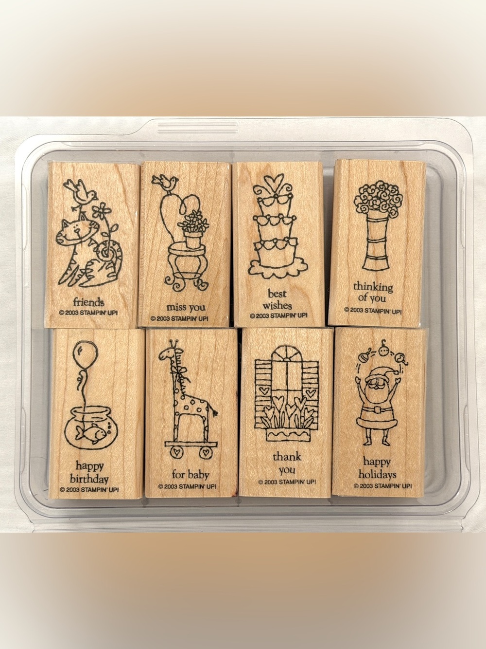 Like New Stampin’ Up Stamp Set~Miscl Occasions + Free Stamp Pad